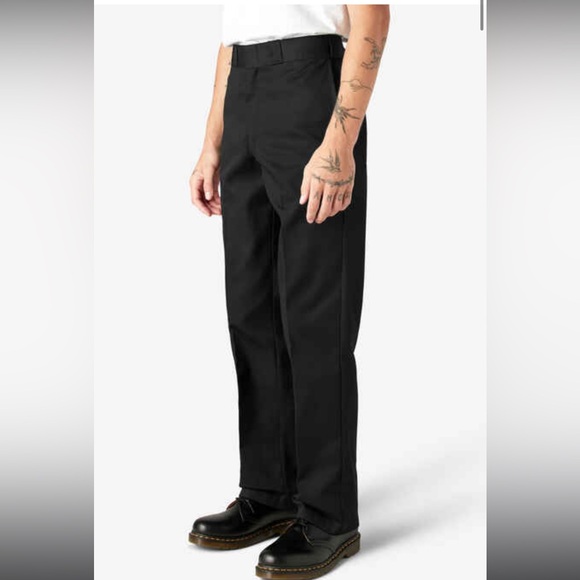Dickies men’s black original work pants 38x30 dressy nice work pants classic - Picture 7 of 14